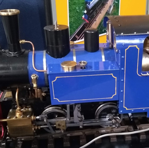 Scratch build loco built from a French design, but this loco has many modifications to the original design